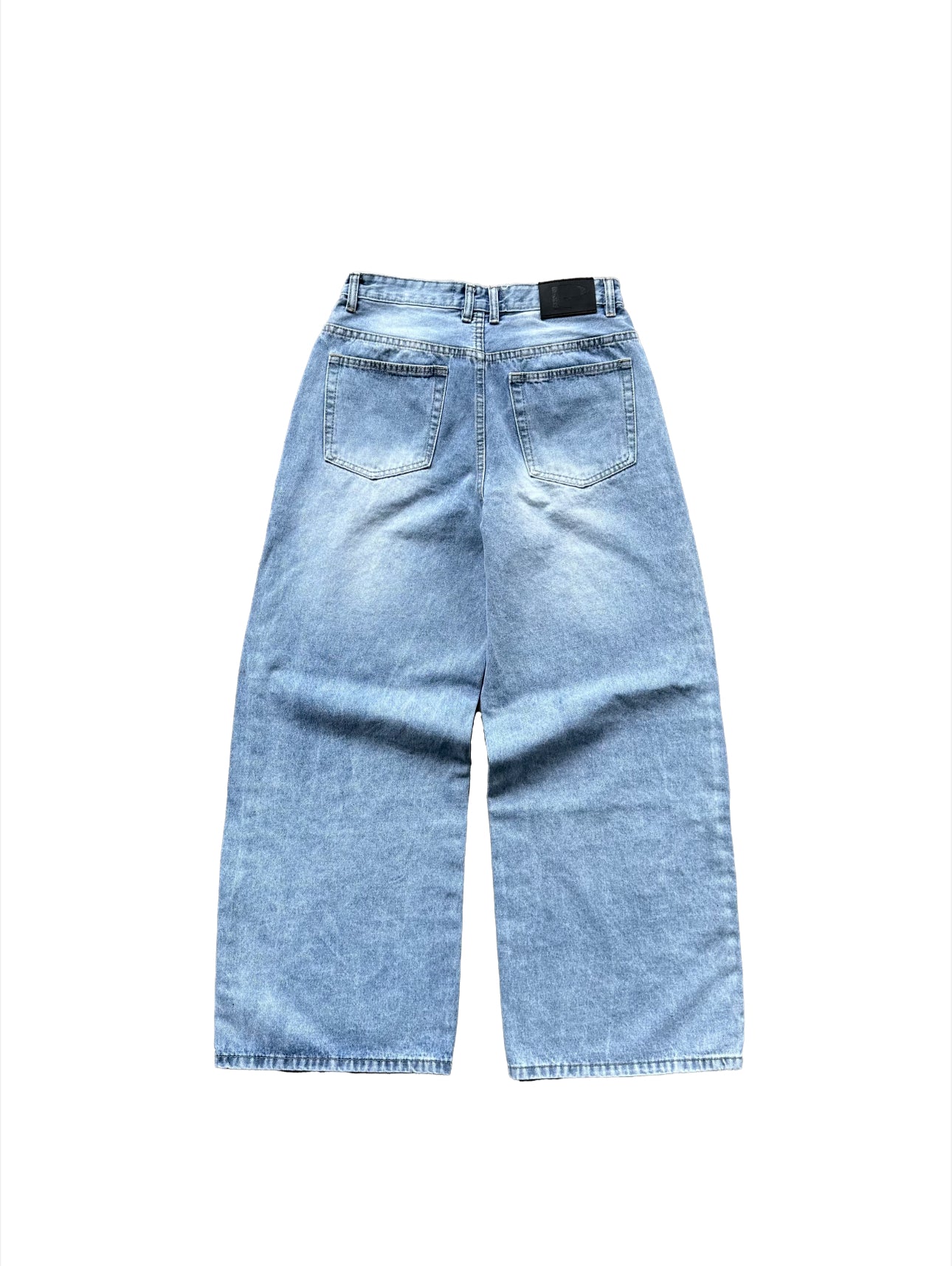 Light Wash Baggy Denim